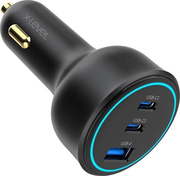 X-Level X-Chargerdrivepro 138 Watt Ultra Hızlı Araç Şarj Aleti - Image 1