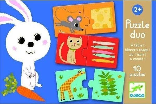 Djeco Duo Dinner İkili Puzzle - Image 1