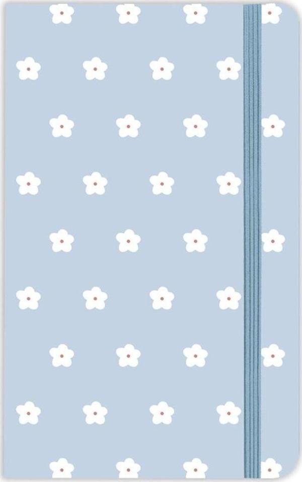 Çizgili Ciltli Doğa Defter Papatya 9x14 - Image 1