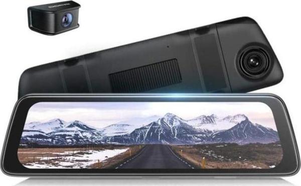 DDPAI Mola E3 1440p Hd 10 Inç Dokunmatik Ekran Dikiz Aynası Akıllı Araç Kamerası - Image 1