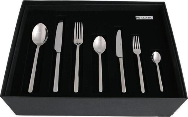 Porland Toledo Çatal Kaşık Bıçak Takımı 84 Parça 04Fst002276 Gümüş - Image 1