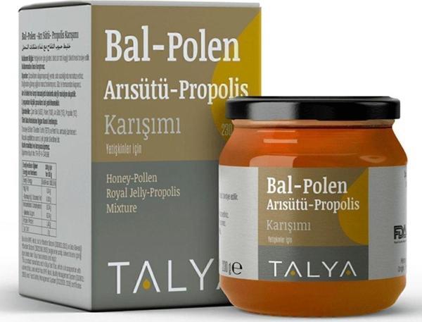 Talya Bal-Polen-Arı Sütü-Propolis Karışımı (Yetişkinler İçin) 230 Gr - Image 1