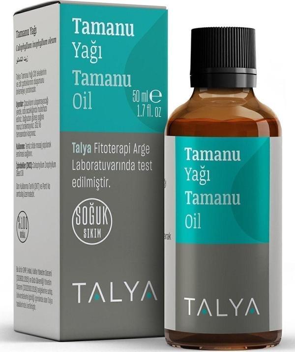 Talya Tamanu Yağı, Soğuk Sıkım, %100 Saf ve Doğal, 50 ml  - Image 1