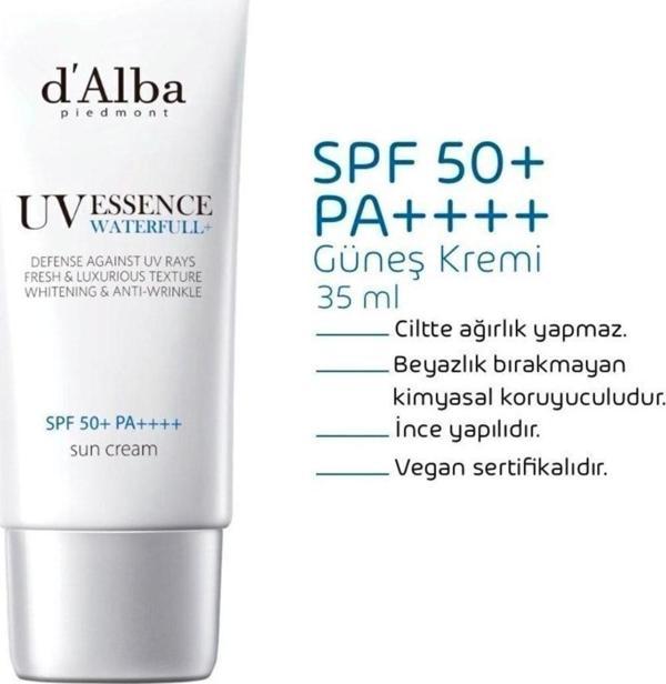 Dalba Waterful Essence Sun Cream 35ml - Image 1
