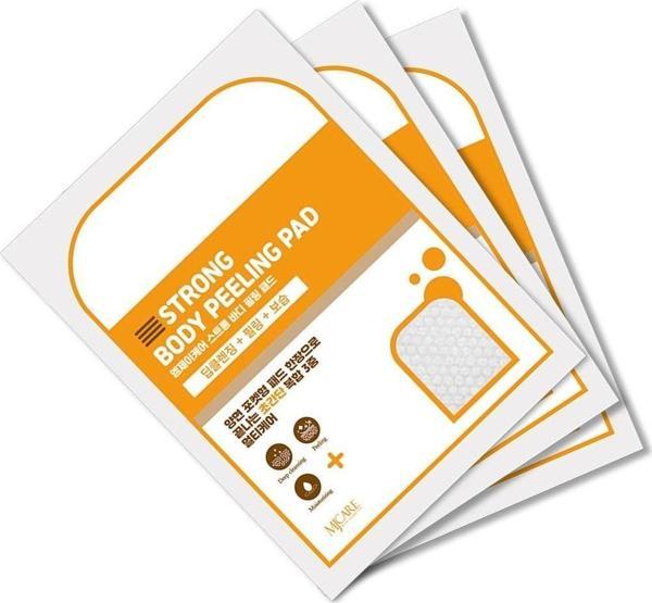 MjCare Strong Body Peeling Pad 3'lü - Vücut Peeling Pad - Image 1
