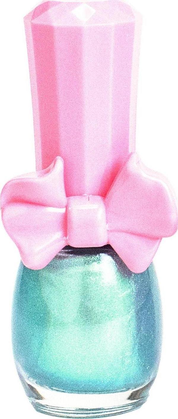 Limonian Pinky Cosmetic I'm Pinky Kids Nail Paint Shiny Blue - Çocuklar İçin Soyulabilir Oje - Image 1