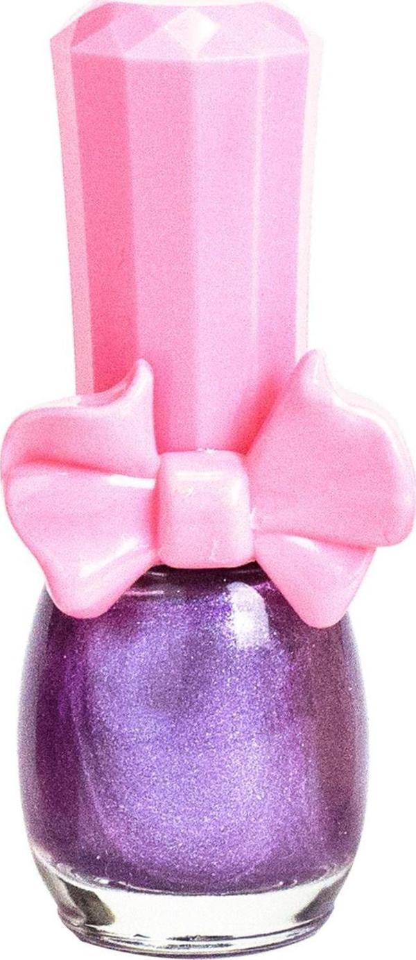 Limonian Pinky Cosmetic I'm Pinky Kids Nail Paint Shiny Purple - Çocuklar İçin Soyulabilir Oje - Image 1