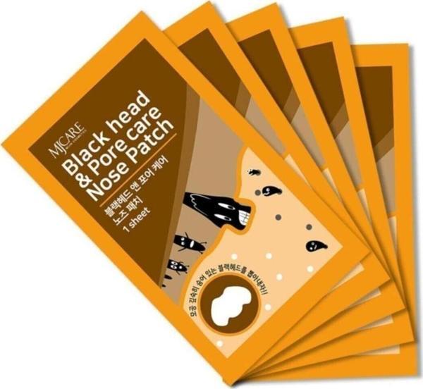 MjCare Nose Pack - Siyah Nokta Ve Gözenek Için Temizleyici Burun Bandı 5'li - Image 1