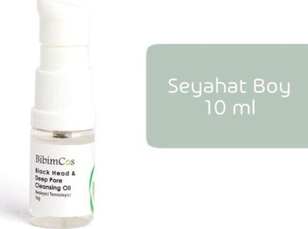 Bibimcos Blackhead & Deep Pore Cleansing Oil 10 Ml - Siyah Nokta Ve Gözenek Temizleme Amaçlı Yağ - Image 1