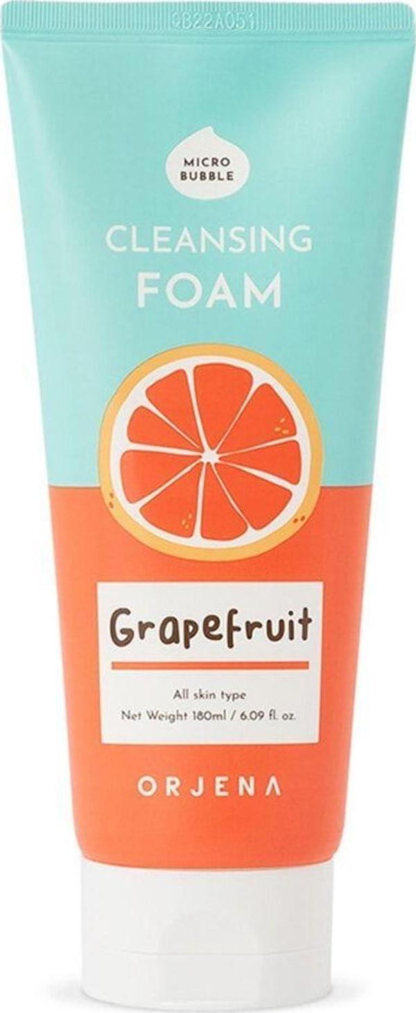 Orjena Cleansing Foam (Grapefruit) - Greyfurt Özlü Yüz Temizleyici Köpük - Image 1