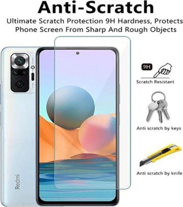 Xioami Uyumlu Redmi Note 10 Pro Ekran Koruyucu Kırılmaz Temperli Cam 9h Nano Esnek - Image 1