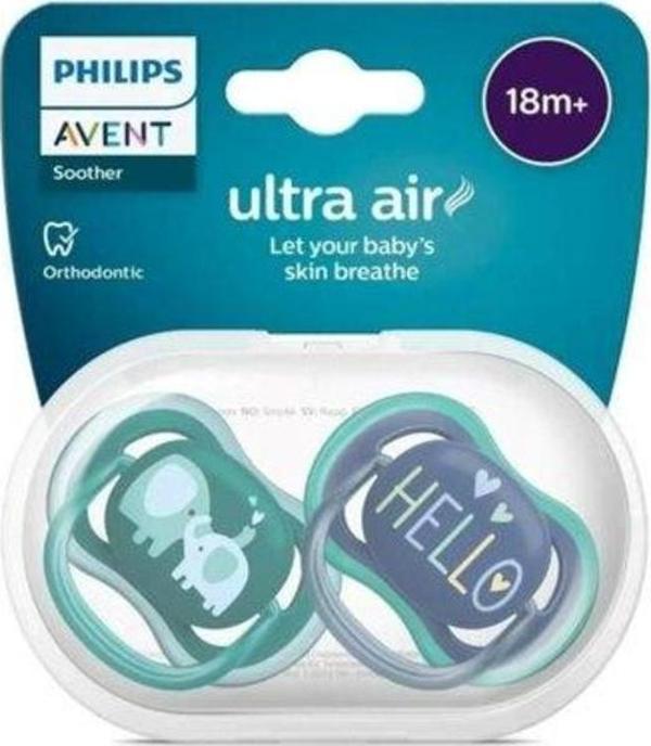 Philips Avent Ultra Air Emzik 18 Ay 2li Erkek  - Image 1