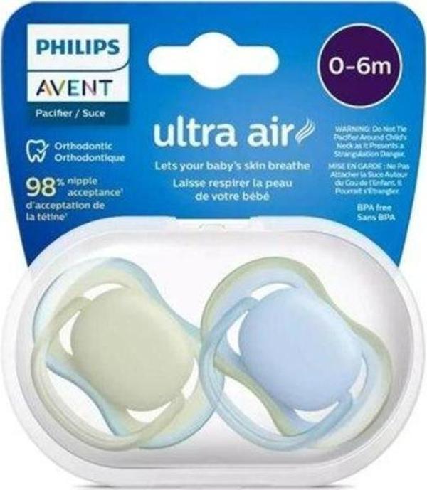 Philips Avent Ultra Air Emzik 0-6 Ay 2li - Image 1