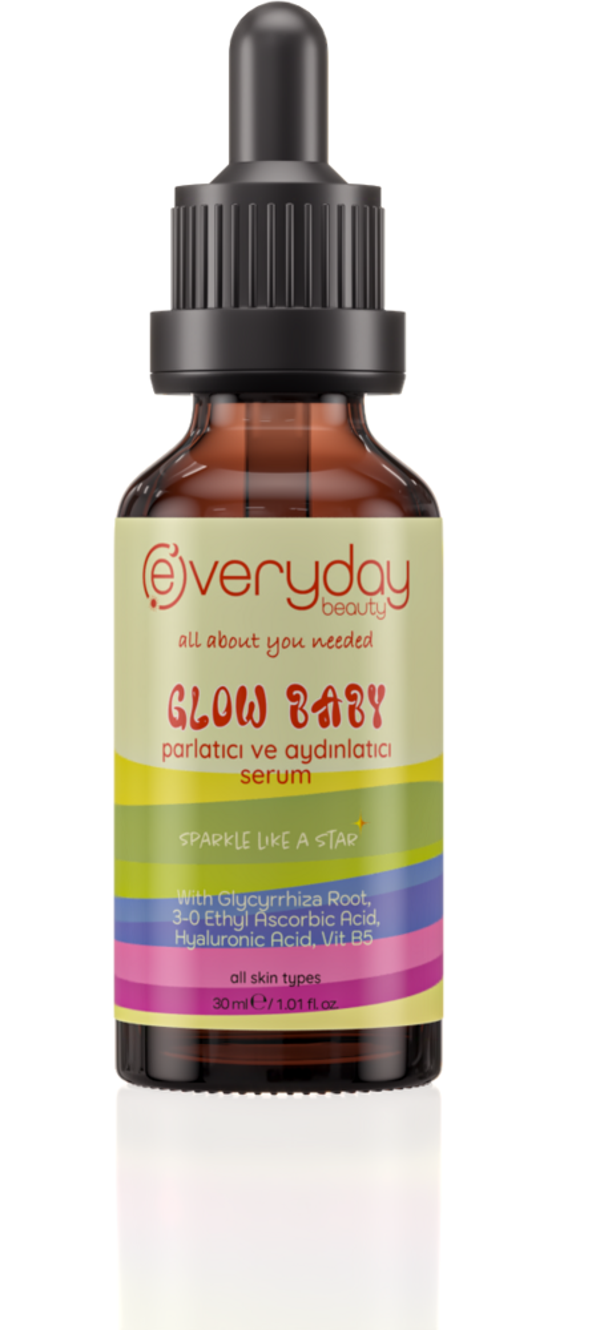 Glow Baby C Vitamini Parlatıcı Aydınlatıcı Serum 30 ml Yenileyici Nemlendirici Doğal Parlak Cilt - Image 1