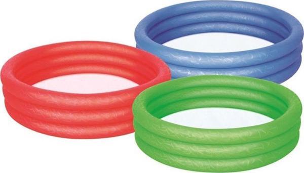 Su Pompalı-Bestway 51025, 3 Boğum Şişme Çocuk Havuzu, 122x25cm - Image 1