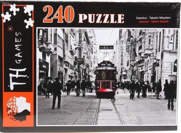 240 Parça Kutulu Puzzle - En Gözde Şehirler! Taksim Manzarası - Image 1