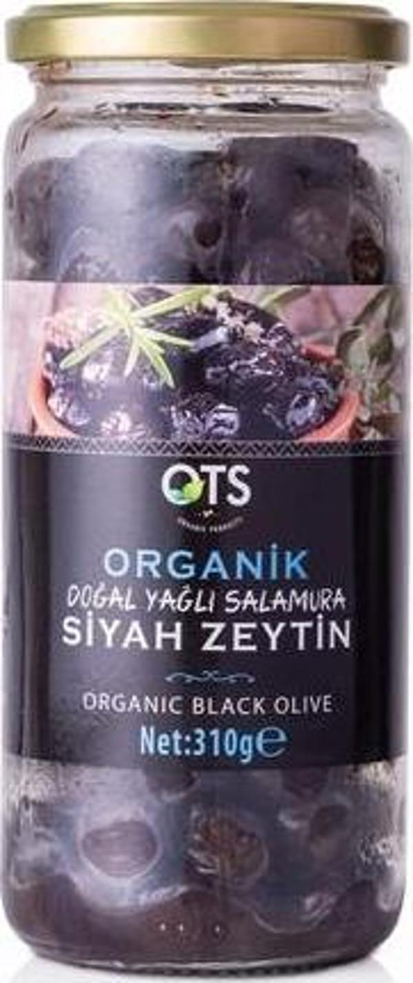 Organik Siyah Zeytin Gemlik Tipi Doğal Yağlı Salamura - Image 1