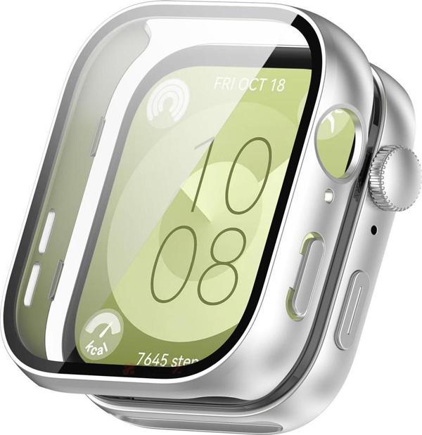 Huawei Watch Fit 3 Uyumlu Güçlendirilmiş 360 Kasa ve Ekran Koruyucu - Image 1