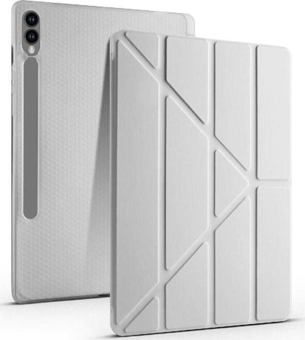 Samsung Galaxy Tab S9 Plus X810 12.4 İnç Katlanabilir Kalemlikli Standlı Akıllı Kılıf - Image 1