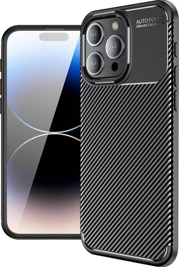 Apple iPhone 15 Pro Kılıf Zore Negro Silikon Kapak - Image 1