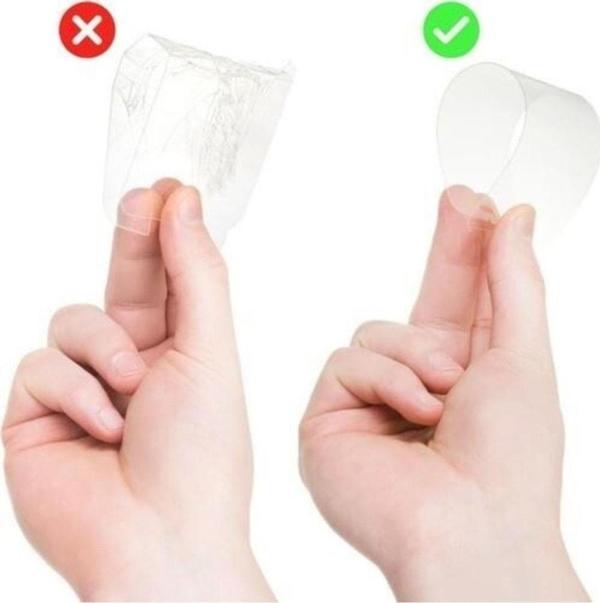 Samsung Galaxy A32 Uyumlu Şeffaf 9h Esnek Nano Kırılmaz Ekran Koruyucu - Image 1