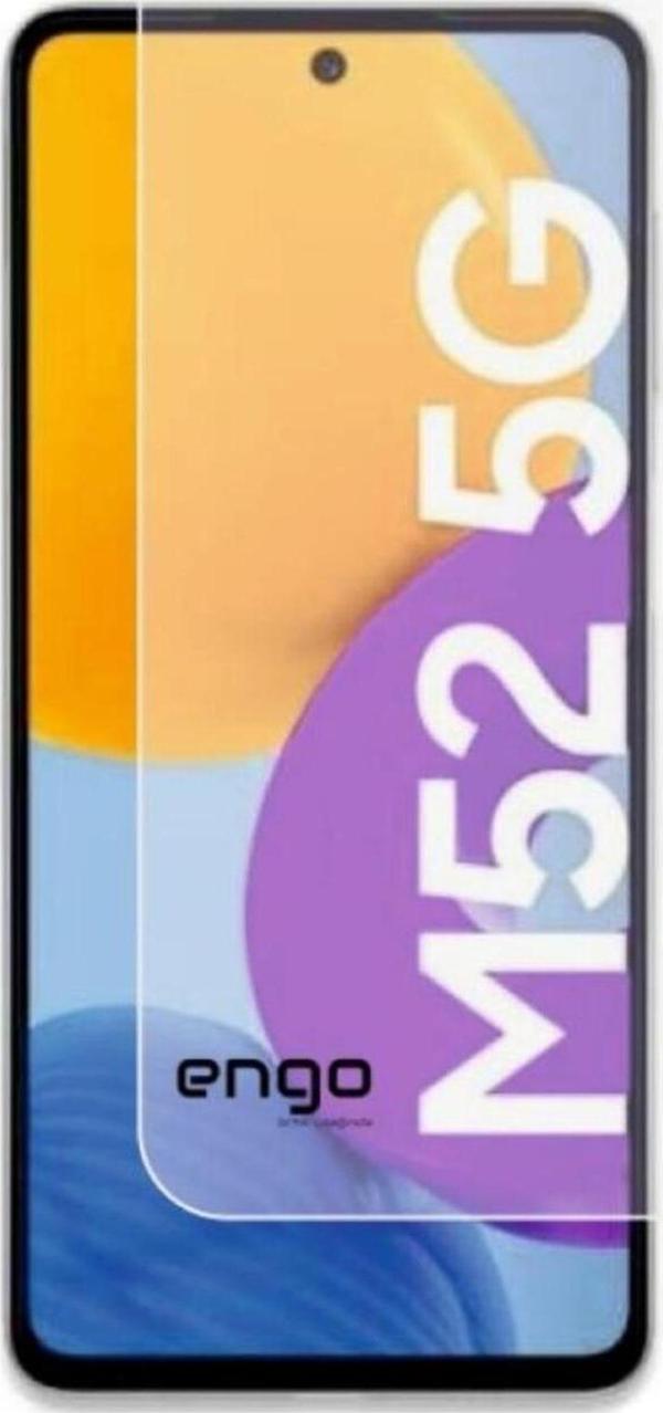Samsung Galaxy M52 İle Uyumlu Mat Ekran Koruyucu Nano Şeffaf - Image 1
