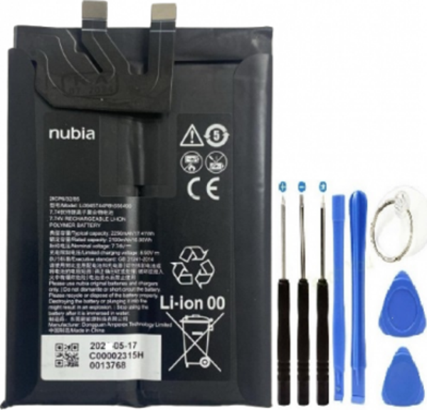 ZTE Nubia Red Magic 7 Pil Batarya NX679j + Tamir Set - Image 1