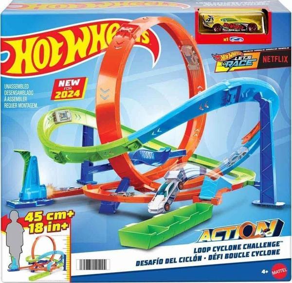 Hot Wheels Bumerang Çemberli Yarış Pisti HTK16 - Image 1