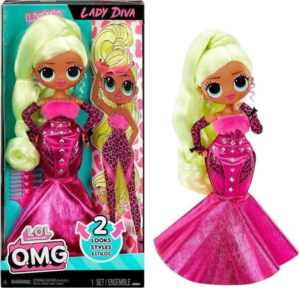 LOL Surprise OMG HoS Lady Diva Bebeği V2 591597 - Image 1