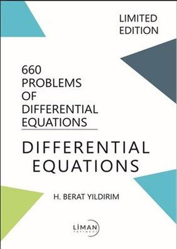 660 Problems of Differential Equations - Liman Yayınevi - Image 1
