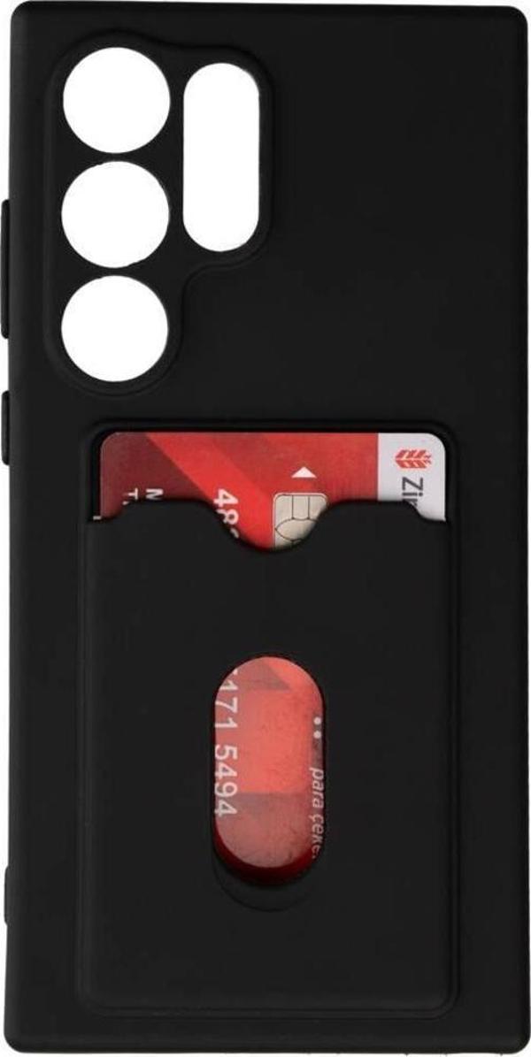 Galaxy S24 Ultra Kılıf Zore Dora Kartlıklı Silikon Kapak - Image 1