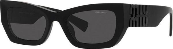 Miu Miu 0MU09WS Kadın Güneş Gözlüğü Matte Black Dark Grey 1BO5503N 53 Ekartman - Image 1