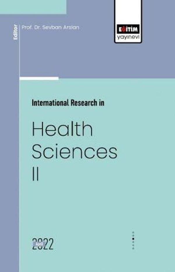 International Research in Health Sciences 2 - Eğitim Yayınevi - Image 1