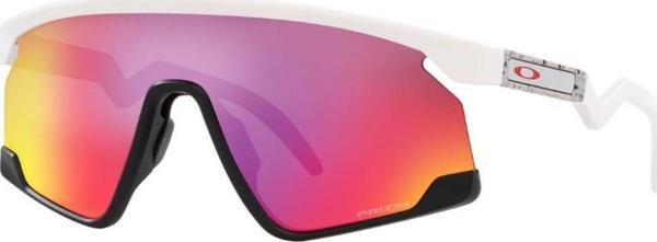 Oakley BXTR Güneş Gözlüğü Matte White Prizm Road - Image 1