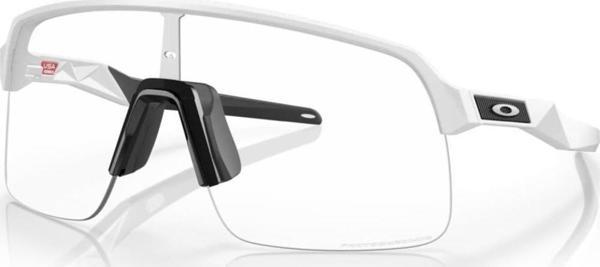 Oakley Sutro Lite Bisiklet Güneş Gözlüğü Matte White Clear PhotoChromic - Image 1