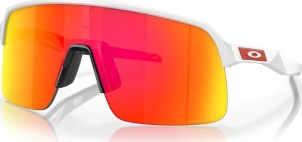 Oakley Sutro Lite Bisiklet Güneş Gözlüğü Matte White Prizm Ruby - Image 1