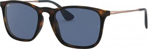 Ray-Ban Chris 0RB4187 Güneş Gözlüğü Havana Dark Blue - Image 1