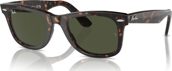 Ray-Ban Wayfarer 0RB2140 902 Güneş Gözlüğü 54 Ekartman Tortoise G-15 Green - Image 1