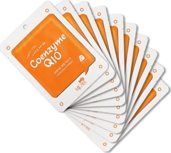 MjCare On Coenzyme Mask - Koenzim Q10 Içeren Yüz Maskesi 10'lu - Image 1
