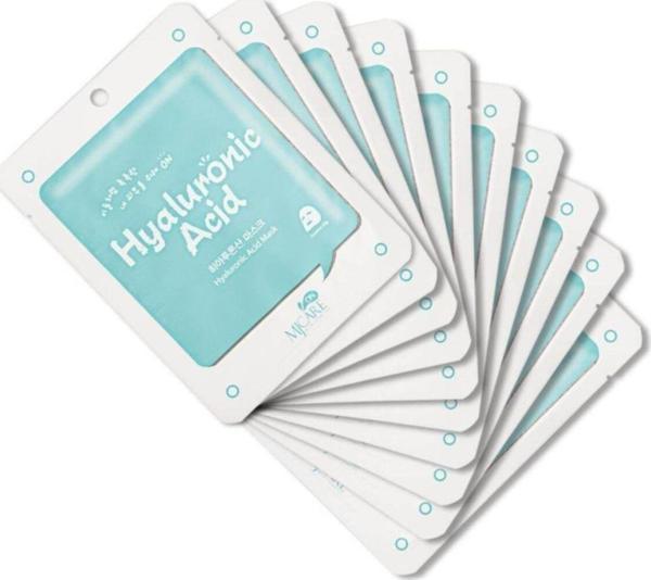 MjCare On Hyaluronic Acid Mask - Hyalüronik Asit Özlü Yüz Maskesi 10'lu - Image 1