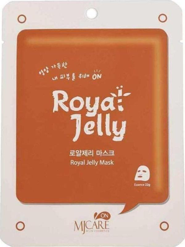 MjCare On Royal Jelly Mask - Arı Sütü Içeren Maske - Image 1