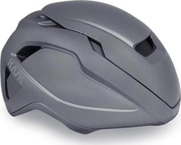 Kask Wasabi Yol Bisikleti Kaskı Mat Gri Medium 52-58cm - Image 1