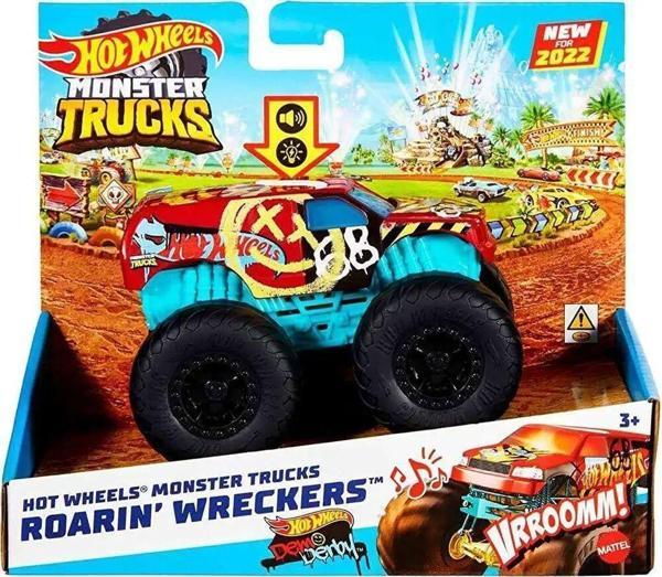 Hot Wheels Monster Truck 1:43 Kükreyen Arabalar Hdx60-Hdx66 - Image 1