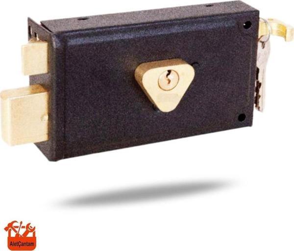 Trajlı Demir Kapı Kilidi 14 Cm Bahçe Kapısı Kilit karşılıksız - Image 1