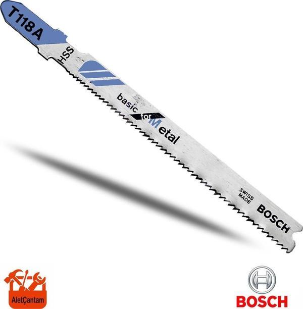 BOSCH T118A DEKUPAJ TESTERE BIÇAĞI HSS METAL 92 MM DEKOPAJ - Image 1
