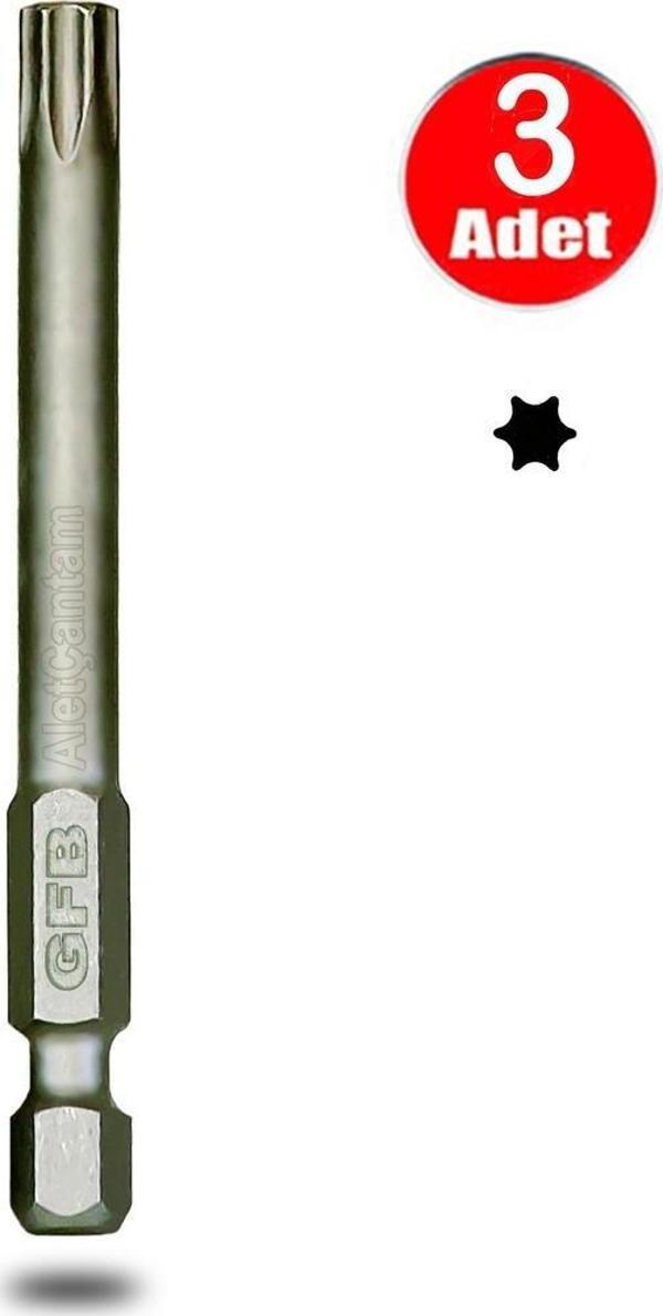 Bits Tork Uç Vidalama Torx Matkap Ucu  T30 X 100 Mm - 3 Adet - Image 1