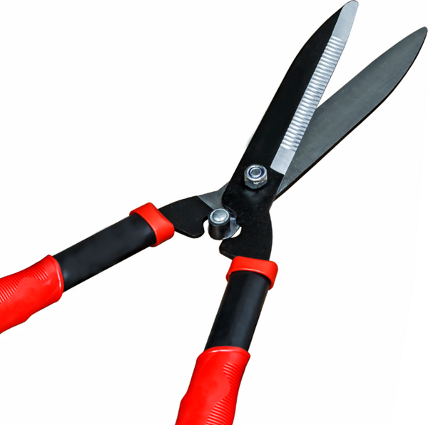 Çim Biçme Makası Metal Saplı Çimen Makası Tırtırlı Ağız - Image 1
