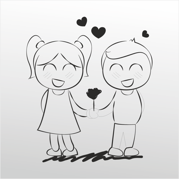 Folyo Sticker Aşk 60cm Uzunluk - Image 1