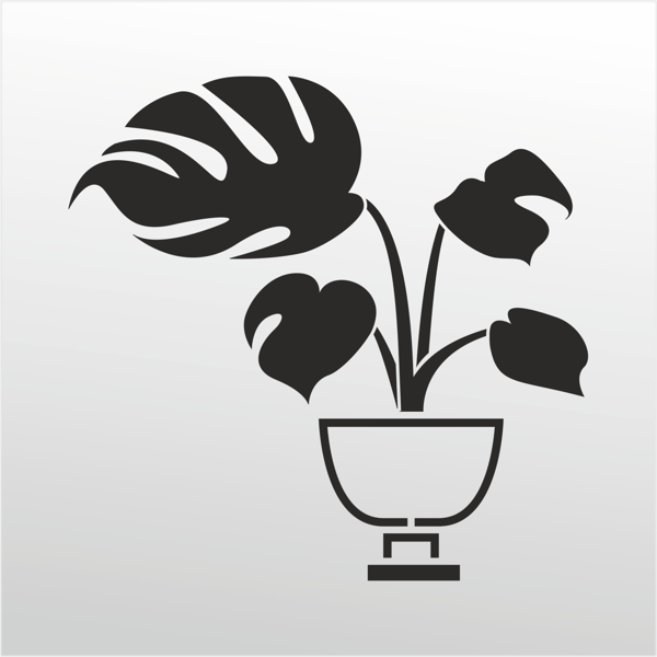 Folyo Sticker Çiçek 70cm Uzunluk - Image 1