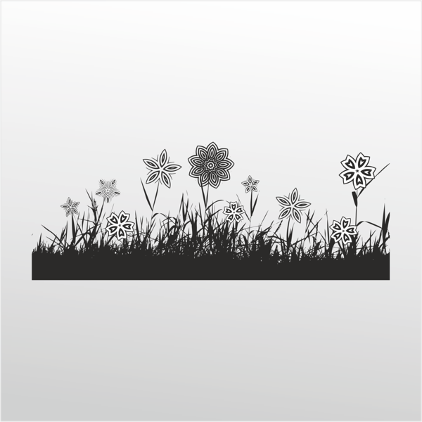 Folyo Sticker Çiçek 160cm Uzunluk - Image 1